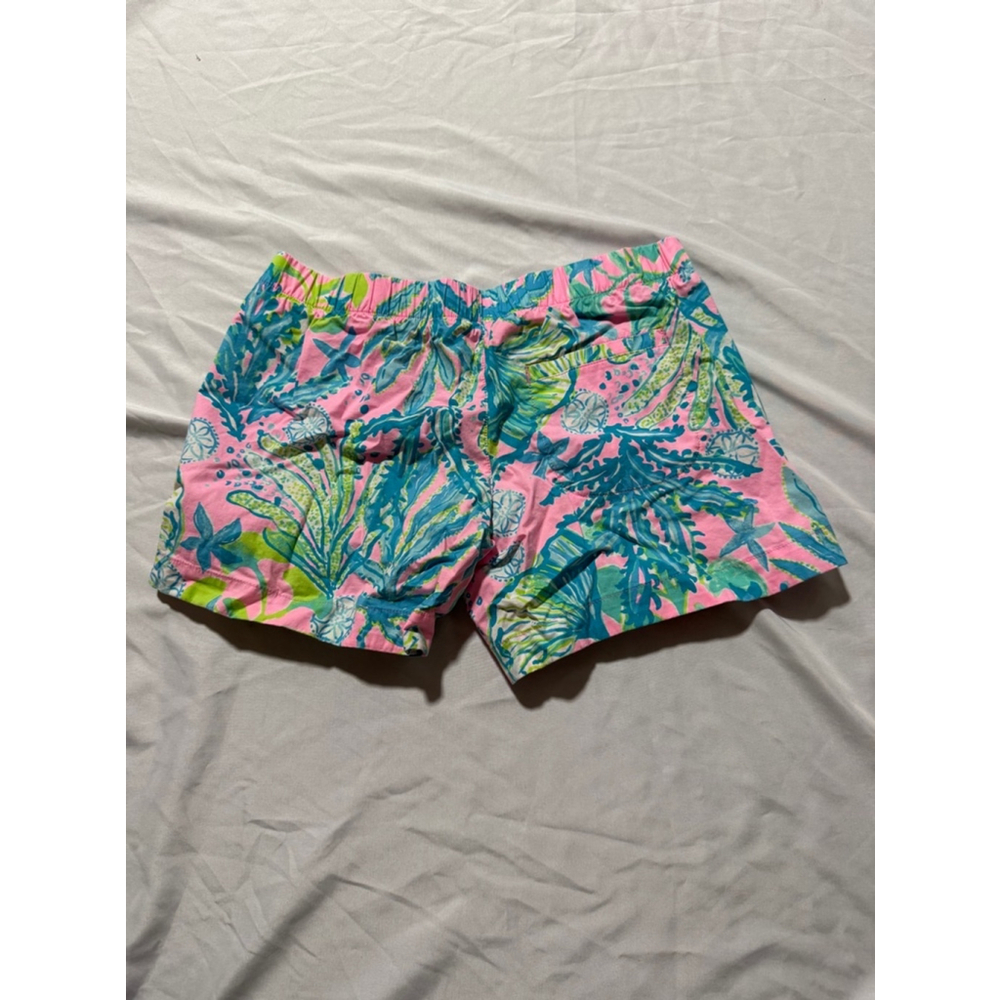 Women's Lilly Pulitzer Shorts XXS Pink Blue